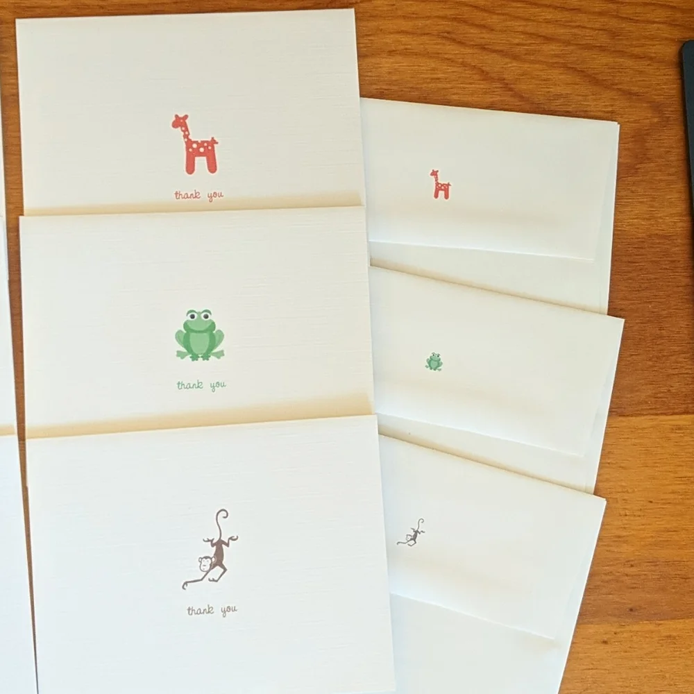 Box Set of Thank You Cards - assorted